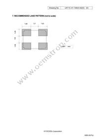 CX3225SA40000D0PTWCC Datasheet Page 5