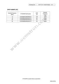 CX3225SB12000H0PSTC1 Datasheet Page 3