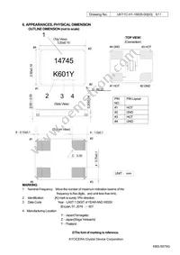 CX3225SB14745H0KPQCC Datasheet Page 5