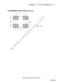 CX3225SB14745H0KPQCC Datasheet Page 6