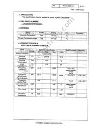 CX3225SB24576H0KESZZ Datasheet Page 3