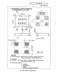 CX3225SB24576H0KESZZ Datasheet Page 4