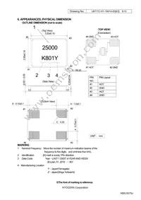 CX3225SB25000D0KPSC1 Datasheet Page 5