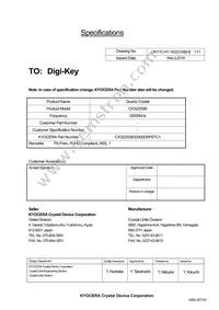 CX3225SB32000D0PSTC1 Datasheet Cover