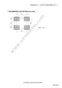 CX3225SB32000D0PSTC1 Datasheet Page 6