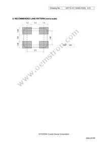 CX3225SB48000D0FPJC1 Datasheet Page 5