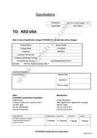 CX3225SB48000D0WPSC1 Datasheet Cover