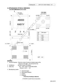 CX3225SB48000D0WPSC1 Datasheet Page 5