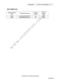 CX3225SB48000D0WPTC1 Datasheet Page 3