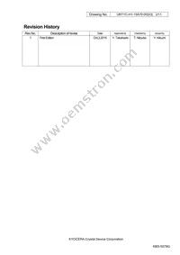 CX3225SB54000D0WPSC3 Datasheet Page 2