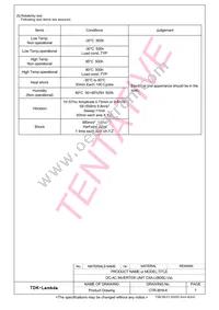 CXA-L0605C-VSL Datasheet Page 8