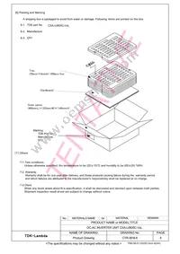 CXA-L0605C-VSL Datasheet Page 9