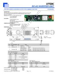 CXA-L0612-VJL Datasheet Cover