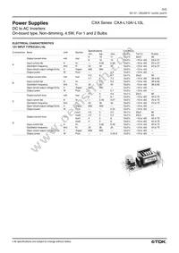 CXA-L10L Datasheet Page 3