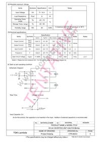 CXA-P1012B-NJL Datasheet Page 6
