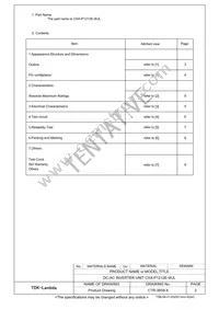CXA-P1212E-WJL Datasheet Page 3