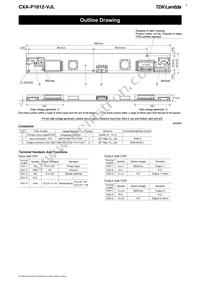 CXA-P1612-VJL Datasheet Page 2