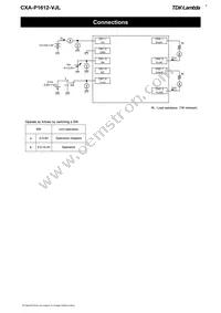 CXA-P1612-VJL Datasheet Page 3