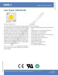 CXB1304-0000-000N0ZA430H Datasheet Cover