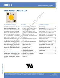 CXB1310-0000-000N0ZK2L5A Datasheet Cover
