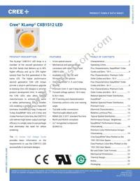 CXB1512-0000-000N0UN240H Datasheet Cover