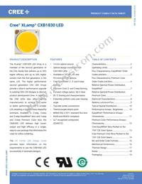 CXB1830-0000-000N0UU235H Datasheet Cover