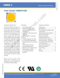 CXB3070-0000-000N0BBD40E Datasheet Cover