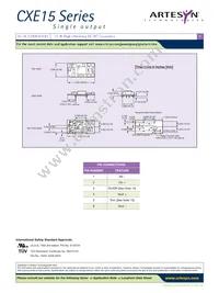 CXE15-48S05 Datasheet Page 3