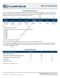 CXM-14-40-80-36-AC40-F5-3 Datasheet Page 2