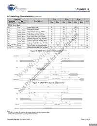 CY14B101K-SP25XI Datasheet Page 19