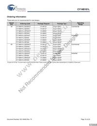 CY14B101L-SZ45XIT Datasheet Page 16