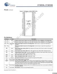 CY14B104N-ZS45XIT Datasheet Page 3