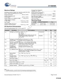 CY14B256K-SP25XC Datasheet Page 15