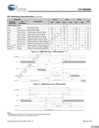 CY14B256K-SP25XC Datasheet Page 18