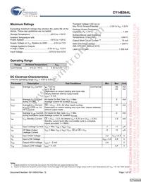 CY14E064L-SZ45XI Datasheet Page 7