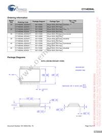 CY14E064L-SZ45XI Datasheet Page 16