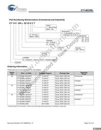 CY14E256L-SZ45XCT Datasheet Page 15