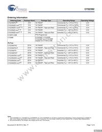 CY22392FC Datasheet Page 7