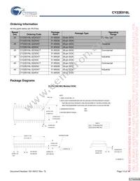 CY22E016L-SZ45XI Datasheet Page 13