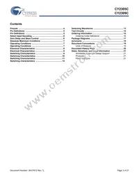 CY2309CSXC-1T Datasheet Page 3