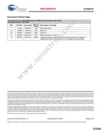 CY24212SXC-5T Datasheet Page 6
