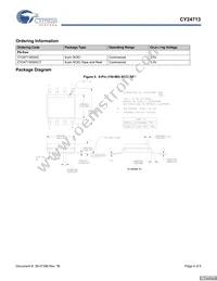 CY24713KSXCT Datasheet Page 4