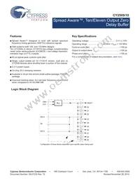 CY2510ZXC-1T Datasheet Cover