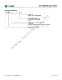 CY25422SXI-004 Datasheet Page 13