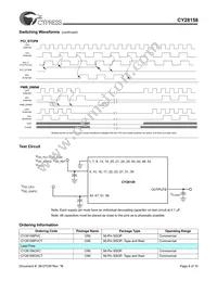 CY28158OXCT Datasheet Page 8