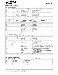 CY28317PVXC-2T Datasheet Page 7