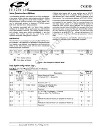 CY28329ZXCT Datasheet Page 4