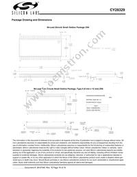 CY28329ZXCT Datasheet Page 16