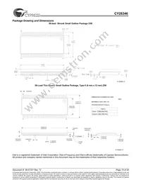 CY28346ZXCT Datasheet Page 19