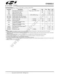 CY28353OXC-2T Datasheet Page 6